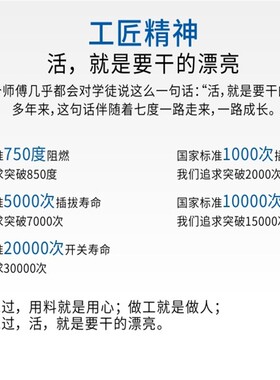 魔方多用孔插座带USB16a转10a分插器转换插头一分二空调国标通用
