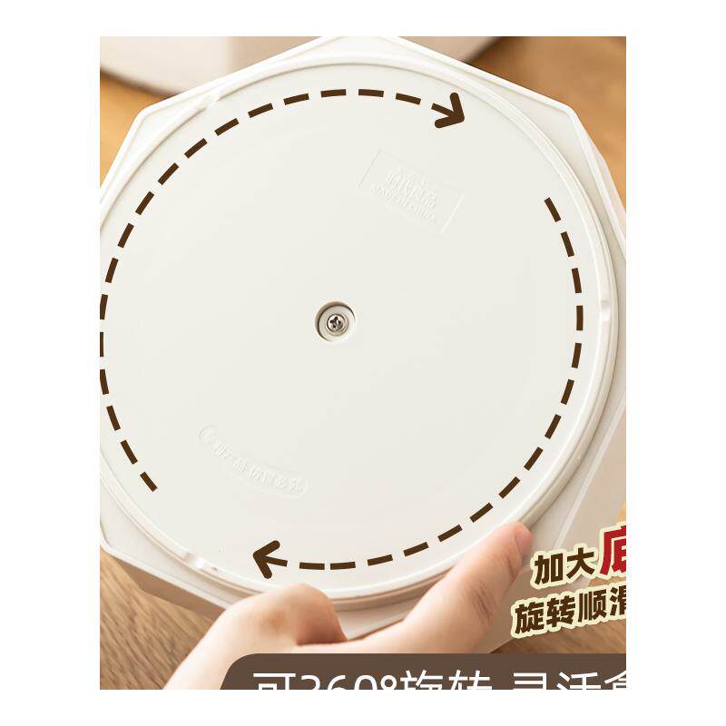 新升级九格大容量旋转笔筒收纳盒办公室学生桌面文具收纳轻奢高级