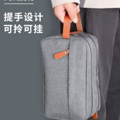 洗漱包男旅行收纳包套装 商务出差便携洗簌用品帆布简约收纳袋 男士