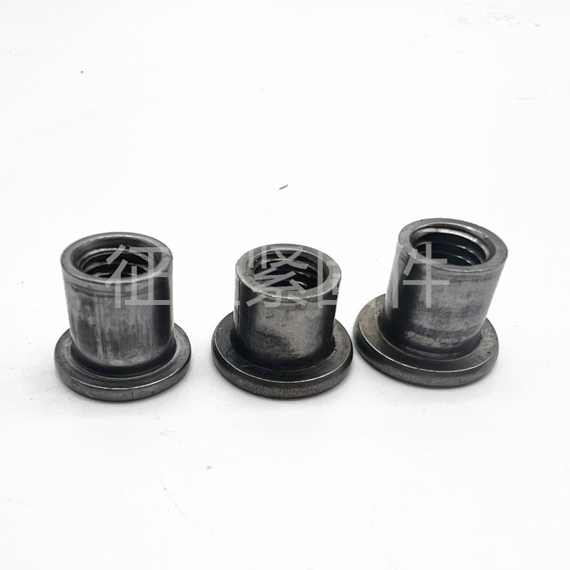 T型焊接螺母 对锁螺母台阶圆螺母冷镦T螺母法兰圆柱螺母M6M8M10