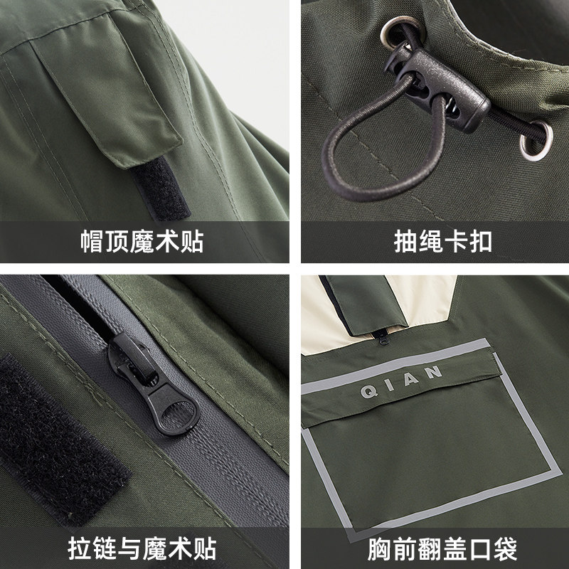 雨衣电动车女长款全身防暴雨自行车骑行户外徒步成人雨披外套男款