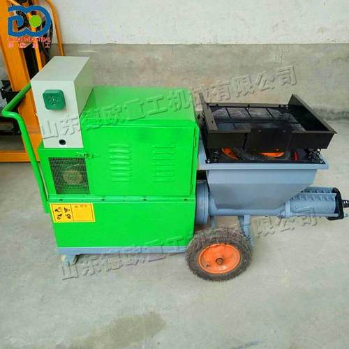 多泥能快速水砂浆喷墙864机 全自动涂水功泥喷浆机 墙面砂浆喷机