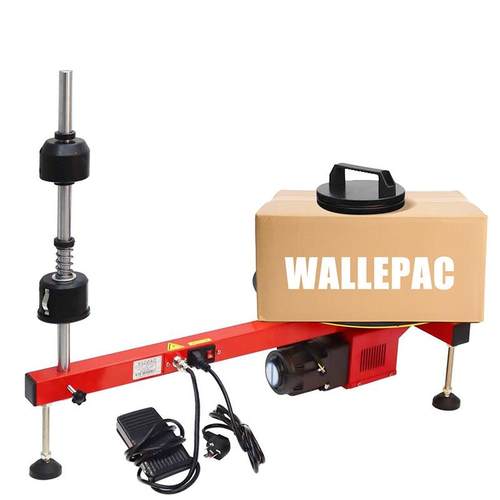 T型电动缠绕膜机半自动拉伸膜膜裹包机手动拉膜机配件全