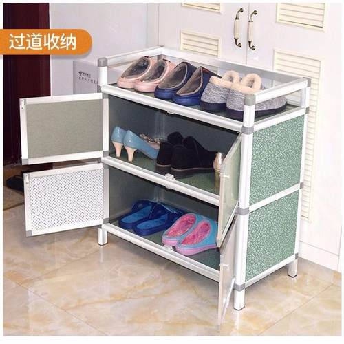 碗柜家用厨房橱柜简约小柜子储物柜置物架收纳柜多功能组装经济型