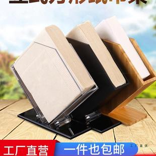 餐巾纸盒正方形定制印logo方巾抽纸收纳架奶茶餐厅饭店纸巾盒