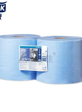 Tork蓝色工业大卷擦拭纸无尘擦拭纸//现货
