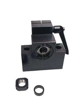 米思米型度梯形丝杆固定侧支座组件MTWZ-CPCP方型支撑座