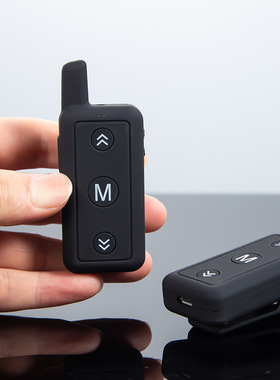 雷讯对讲机VV-109领夹餐饮酒店降噪对讲小机小型手持式对讲器