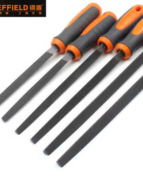 SHEFFIELD/钢盾锉刀S099401粗齿三角锉中齿三角锉细齿三角锉修边