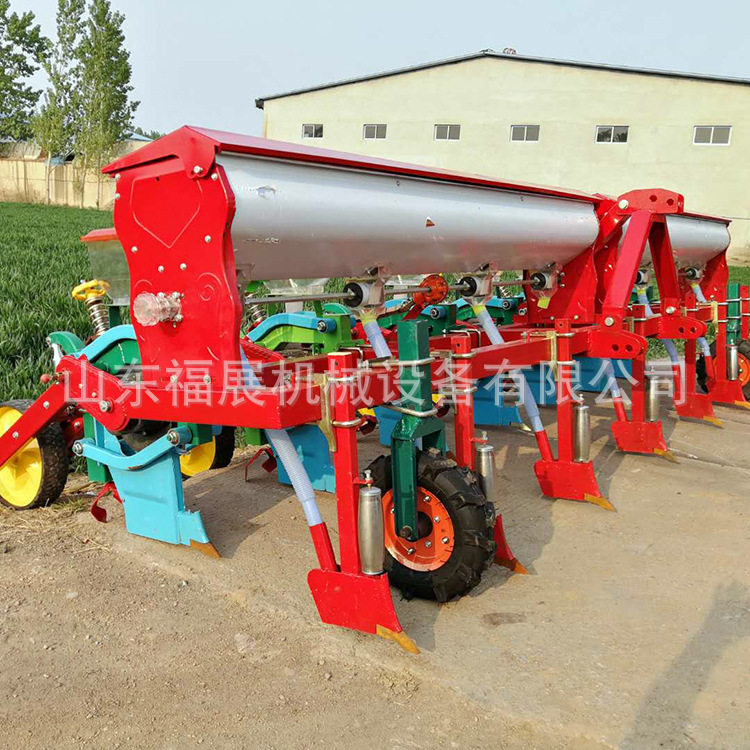 四轮播种机种植机械玉米起垄施肥种植机大豆播种机施肥播种一体机