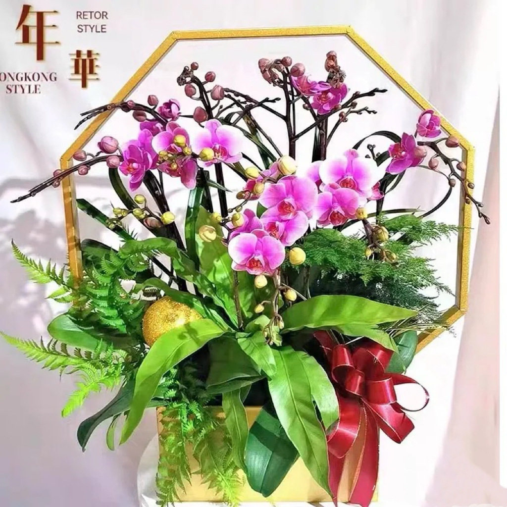 新中式蝴蝶兰花盆带灯带冬青年宵花插花器花篮金属客厅玄关摆件,办公设备/耗材/相关服务,其它,淘宝优惠券,粉丝福利购,淘宝优惠卷