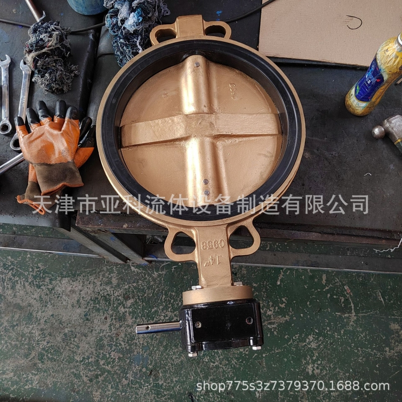 青铜海水蝶阀， 海水淡化蝶阀 铜蝶阀