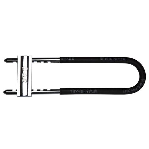 梅花锁U型锁玻璃门锁MH800-628防盗抗剪锁商铺锁插锁C级叶片锁芯