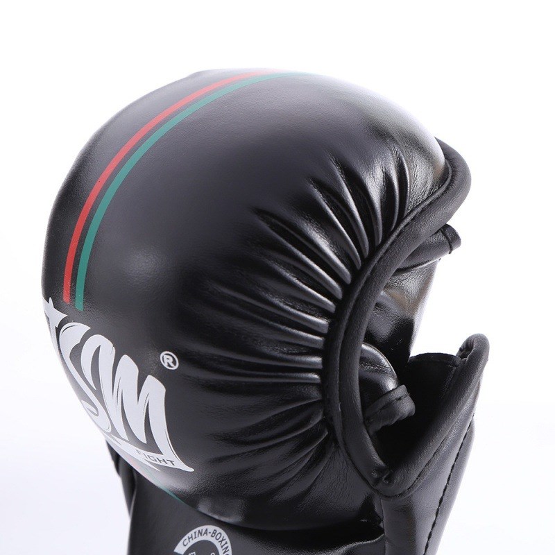 半指沙袋拳套散打格斗手套训练拳击搏击手套护具成人训练打拳手套