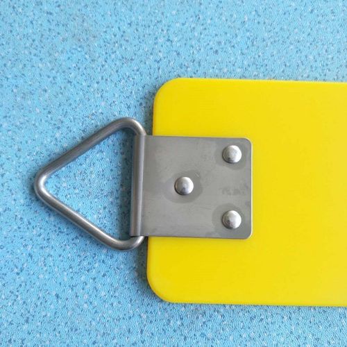 红房子EVA软板带镀镍铁片室内户外秋千配件儿童一字秋千座秋千板