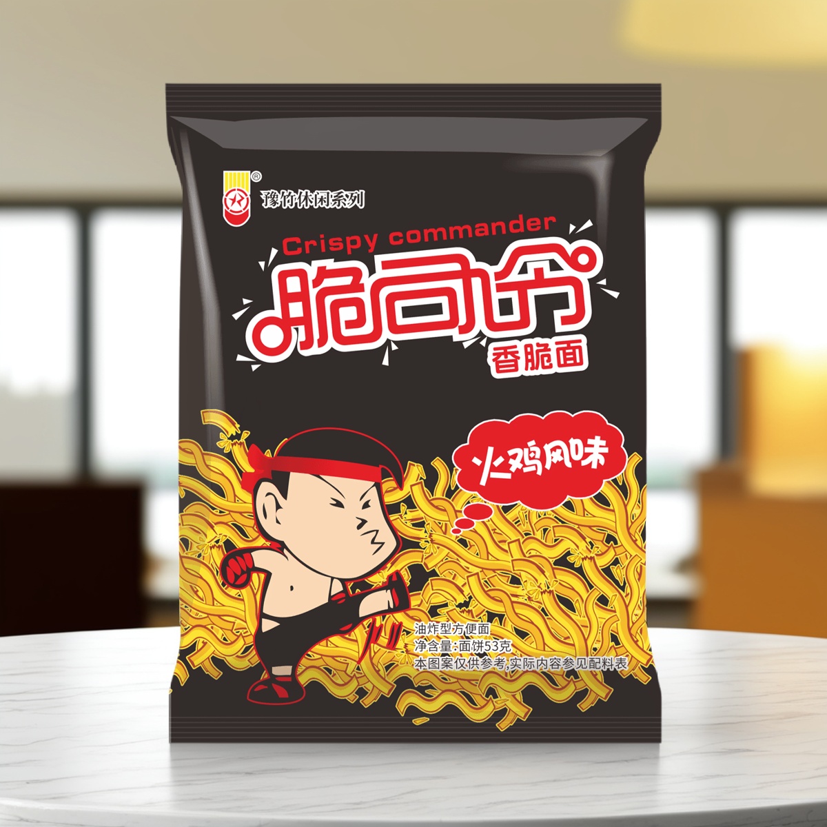 脆司令火鸡风味香酥干脆面干吃面