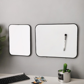 软边绿板写字板支架式 双面写字板可擦写小黑 磁性家用儿童商用挂式