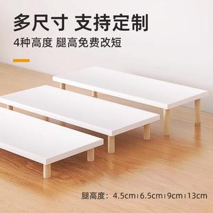 桌面显示屏收纳架桌上笔记本抬高架显示器屏幕垫高 电脑增高架台式