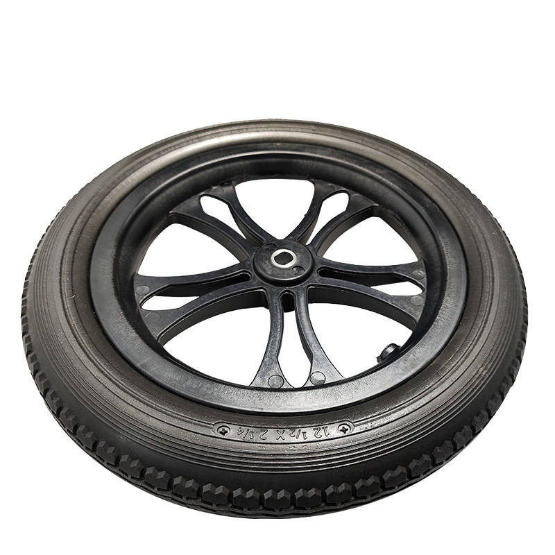 上海互邦电动轮椅后轮子内外胎310X50-203充气胎12寸轮胎互帮配件