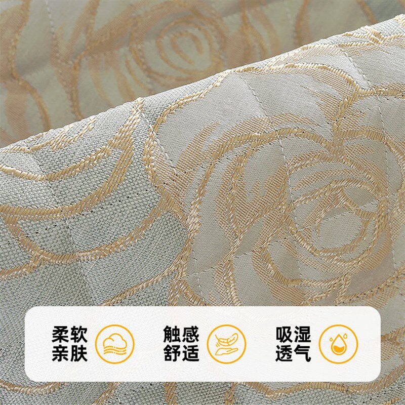 精选高级感欧式沙发垫套罩U型圆弧贵妃全包定制四季通用防滑皮坐