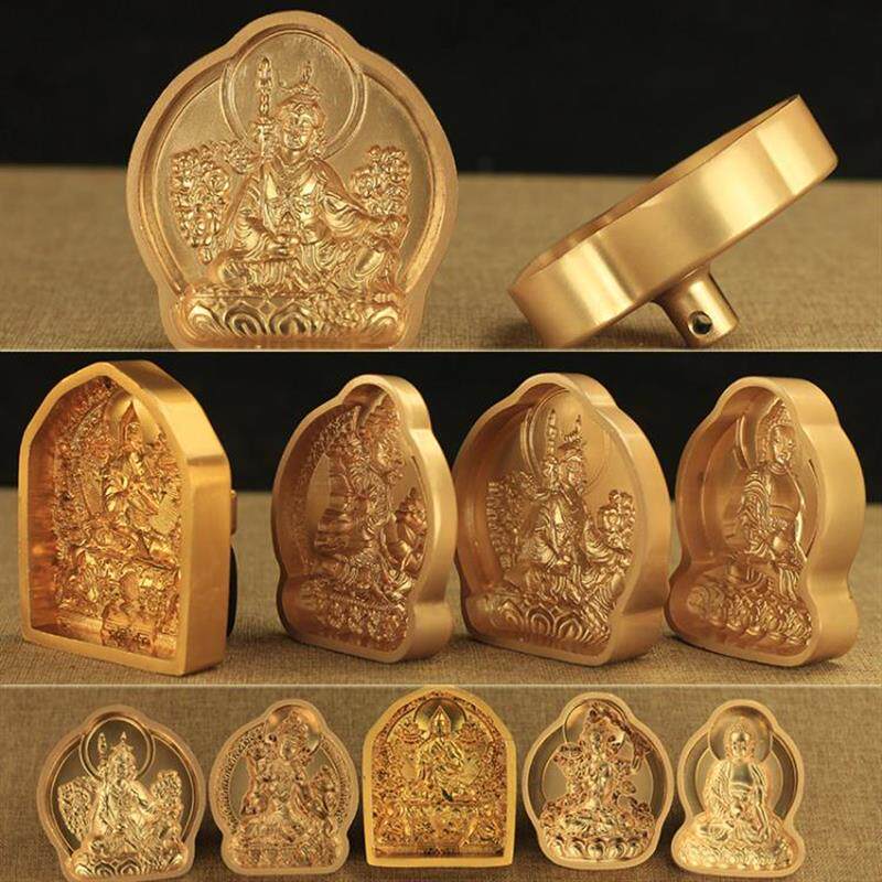 金刚萨埵擦擦复制佛像模具+陶土泥佛+藏传镀铜合金泥擦水擦多款