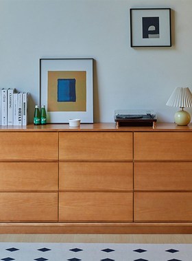 繁丰实木九斗柜卧室简约五斗柜房间收纳柜客厅置物柜抽屉储物柜子