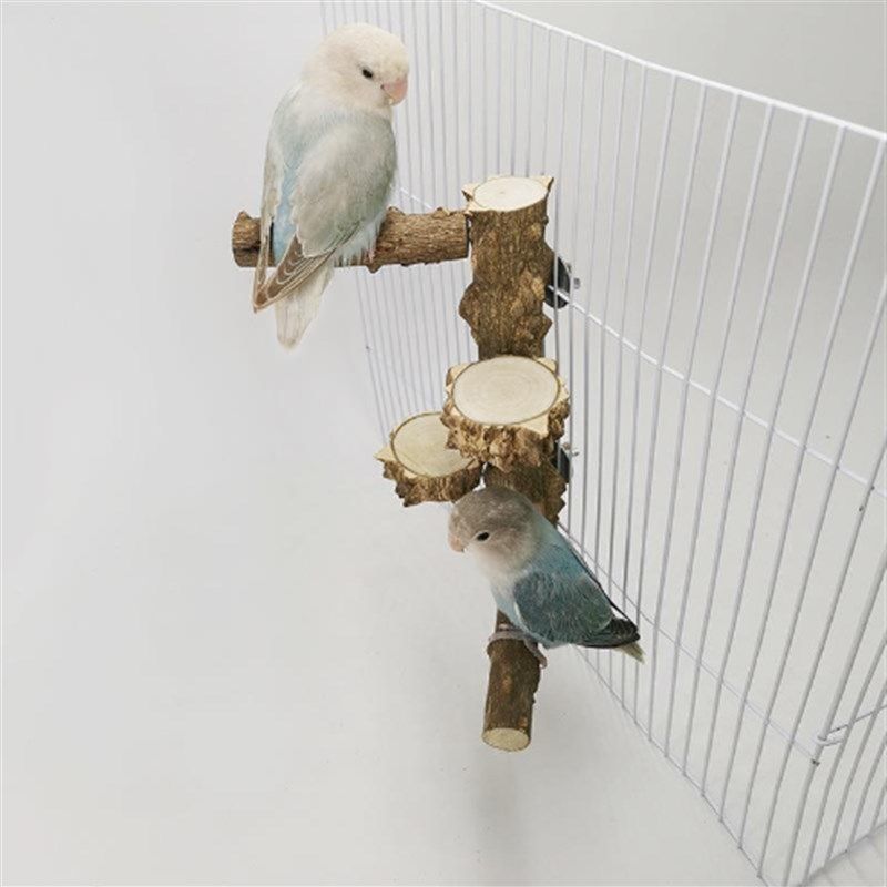鹦鹉文鸟玄凤鸟玩具宠物用品花椒木站台站杆磨爪棒