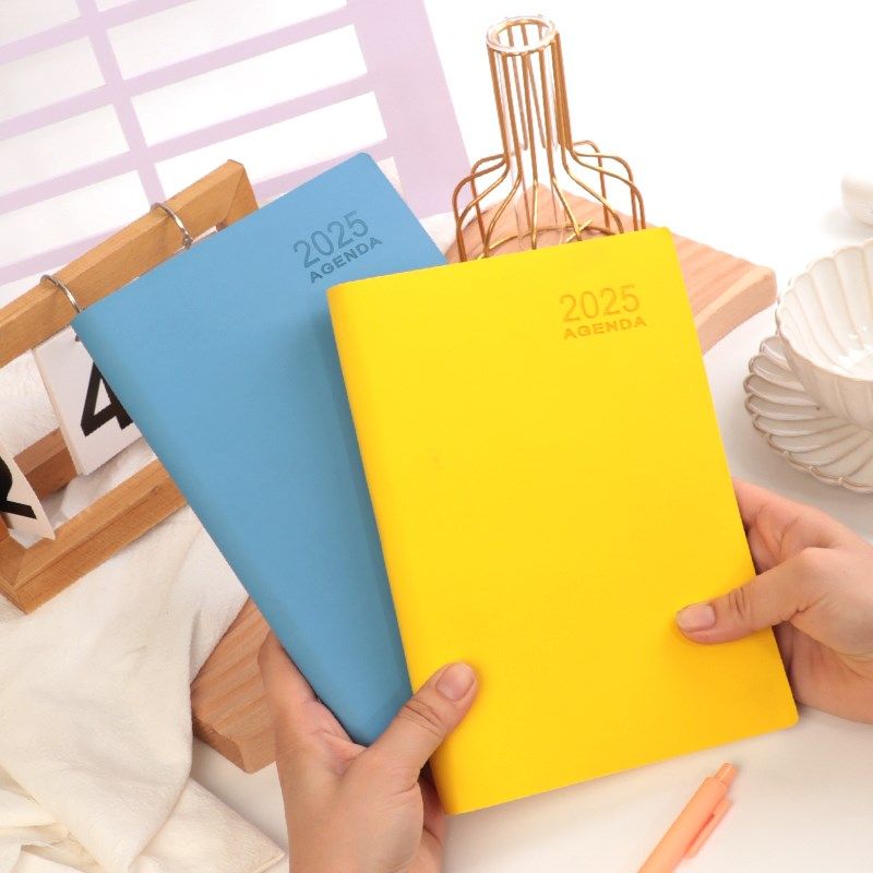 2025年日程本周计划本办公效率手册时间记事本365天年历日笔记本