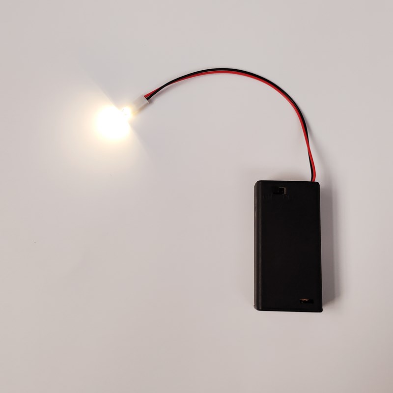 多色5mm带线草帽LED灯3V发光二极管沙盘照明手办模型车改灯指示灯