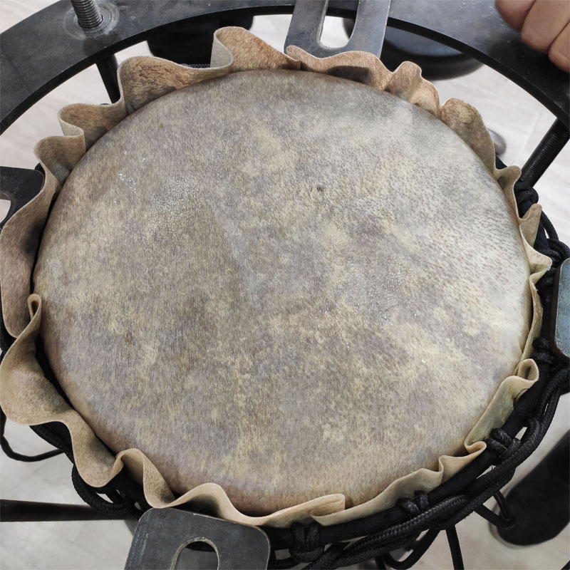 SF非洲之星手鼓非洲鼓售后维修保养专业换鼓皮换鼓绳缠绳开裂修复