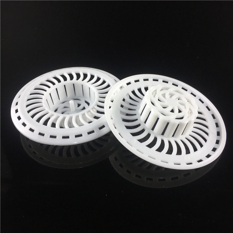 2个装 水槽过滤网隔塑料隔渣网防堵塞头发阻隔地漏水池滤渣网漏