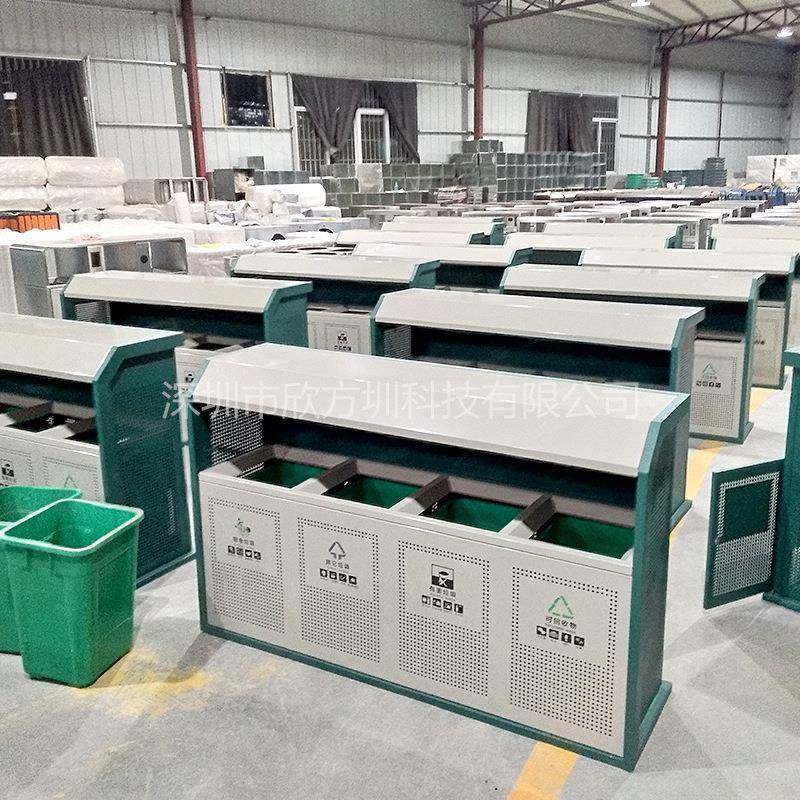 深圳四分类不锈钢街道垃圾桶收集箱户外高档镂空冲孔金属果皮桶,基础建材,不锈钢垃圾桶,淘宝优惠券,粉丝福利购,淘宝优惠卷