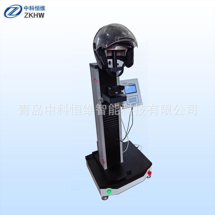 头盔佩戴装置静态强度测试仪触摸屏摩托车、电动自行车头盔等