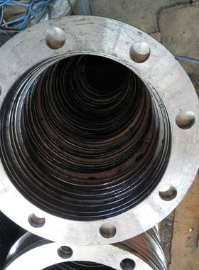 生产铝制法兰盘材质6063国标法兰DN100PN16平焊法兰盘图纸法兰