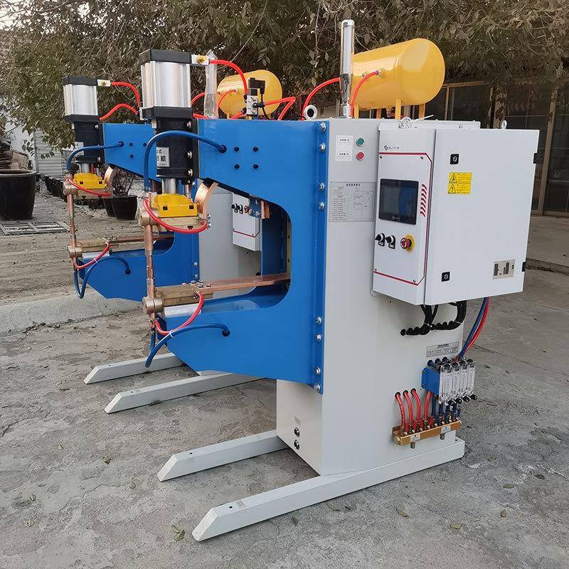 现货直营变频螺母凸焊机M8/M10汽车钣金配件螺帽点凸焊机飞溅小