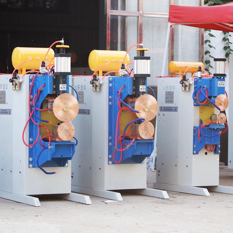 交流气动环缝滚焊机FN系列不锈钢桶金属滤芯筛网横向电阻缝焊机