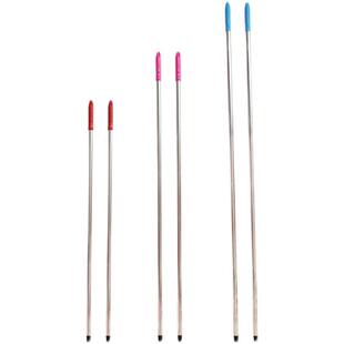 M扫帚杆不锈钢一体直杆非拼接螺纹牙mm直径加厚替换杆扫把配