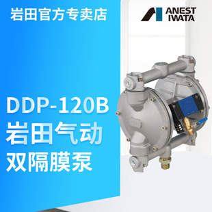 IWATA岩田DDP IWATA小型隔膜泵 120BN中型气动双隔膜泵供给喷漆泵