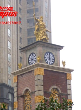 康巴丝塔钟建筑塔钟 照明塔钟  建筑钟楼