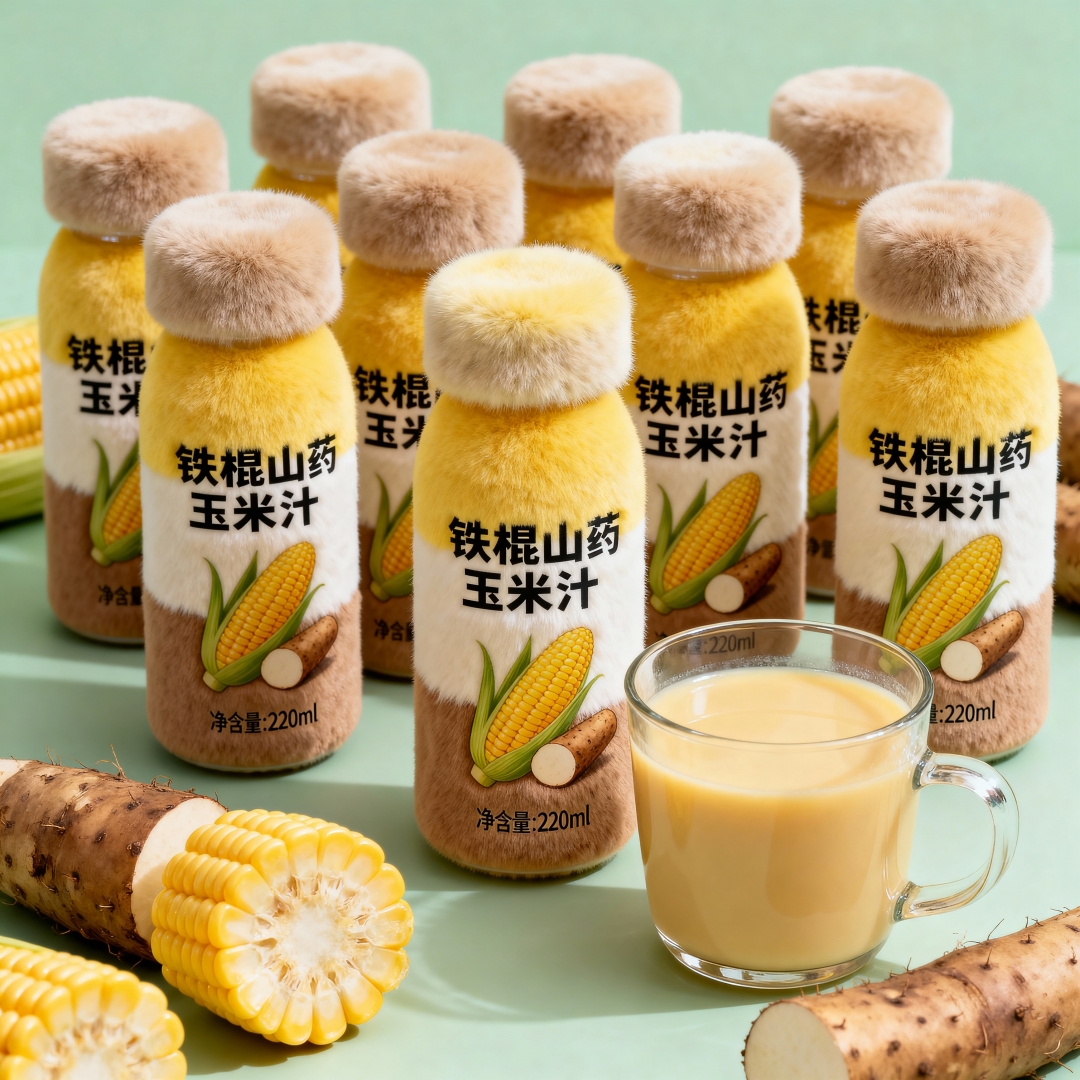 【新品上市】囤货20瓶铁棍山药玉米汁香甜0脂代餐轻负担风味饮品