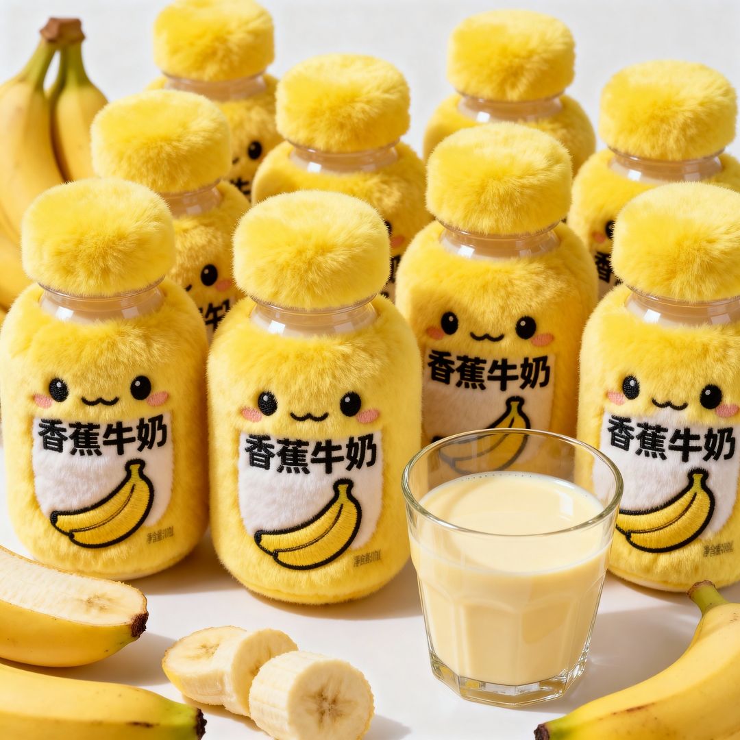 【冬季上新】香蕉牛奶风味饮品220ml*20瓶学生营养早餐聚餐送礼