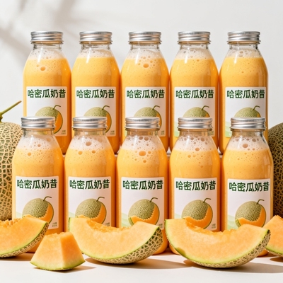 【囤年货】20瓶哈密瓜奶昔风味饮料官方推荐代餐轻食早餐饮料送礼