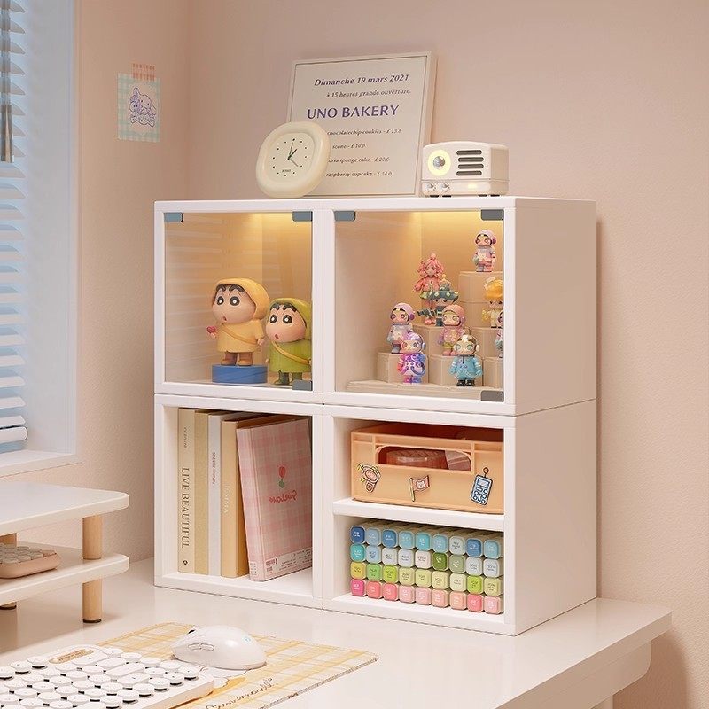 实木桌面置物架小柜子自由组合格子柜学生收纳储物展示书桌上书柜,3C数码配件,其它配件,淘宝优惠券,粉丝福利购,淘宝优惠卷