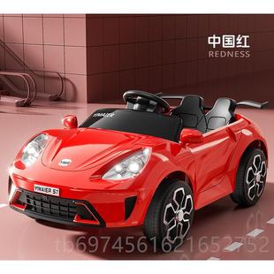 新款 5周岁遥控具车可 儿电动车4童轮汽宝车男女玩宝车车小孩1