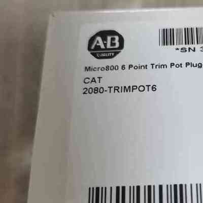 2080-TRIMPOT6 A-B Micro800 6点调节电位工控模块议价维修