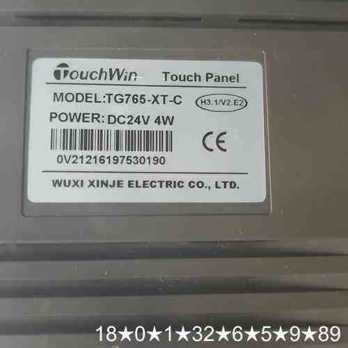 TouchWin触摸屏TG765-XT-C，H3.1/V