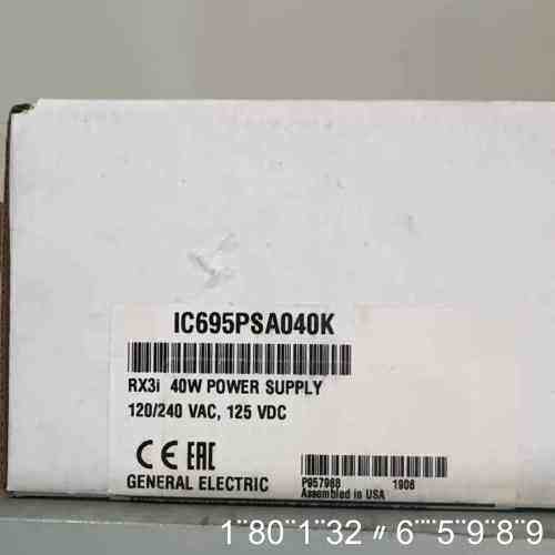 GE通用电气 IC695PSA040K 40W电源模块，12