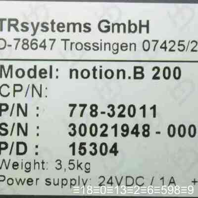 TR notion.B 200数字显示器， 正议价