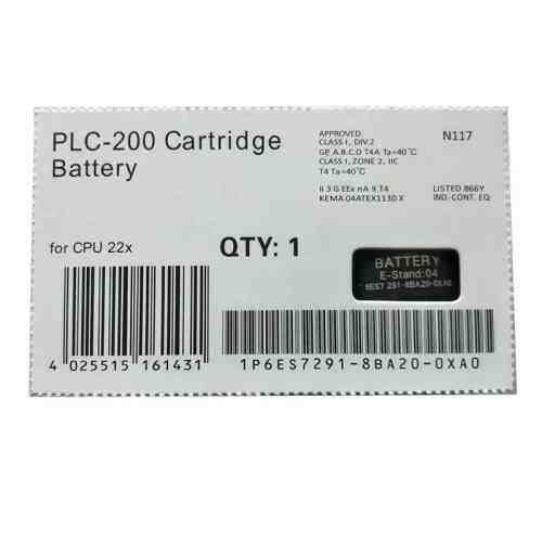 6ES7291-8BA20-0XA0S7-200PLC电池6ES7 291-8BA2O-OXAO