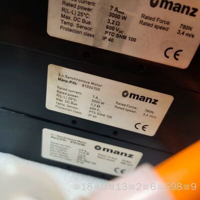 omanz  PTC SNM 100 直线同步电机 实物议价